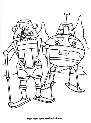Illustration for article titled Doctor Who: Planet of the Nipplepedes & Skiing Robots of Doom